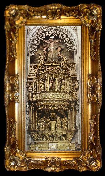 framed  BIGARNY, Felipe Main Altar f, ta009-2